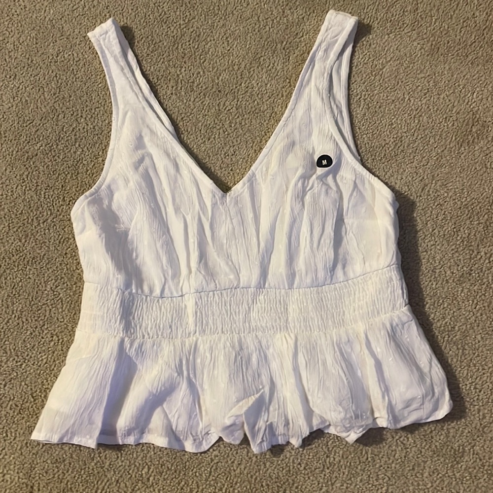 Hollister cropped tank top blouse